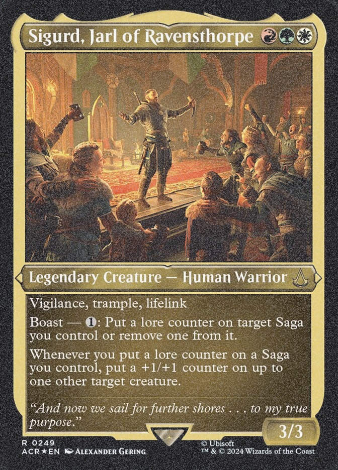 Sigurd, Jarl of Ravensthorpe (ACR) (249) / Foil Etched