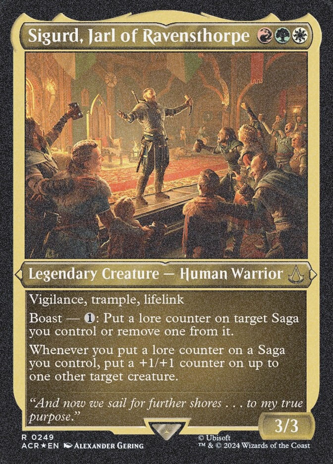 Sigurd, Jarl of Ravensthorpe (ACR) (249) / Foil Etched