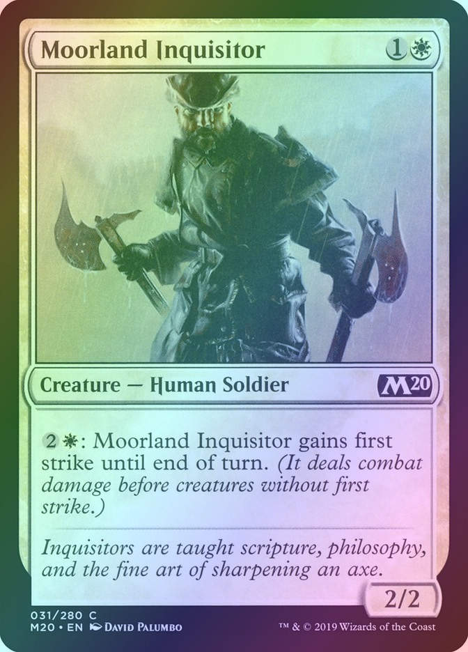 Moorland Inquisitor (M20) (31) / Foil