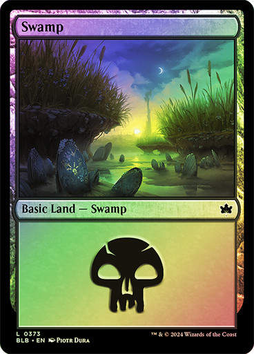 Swamp (blb) (373) / Foil
