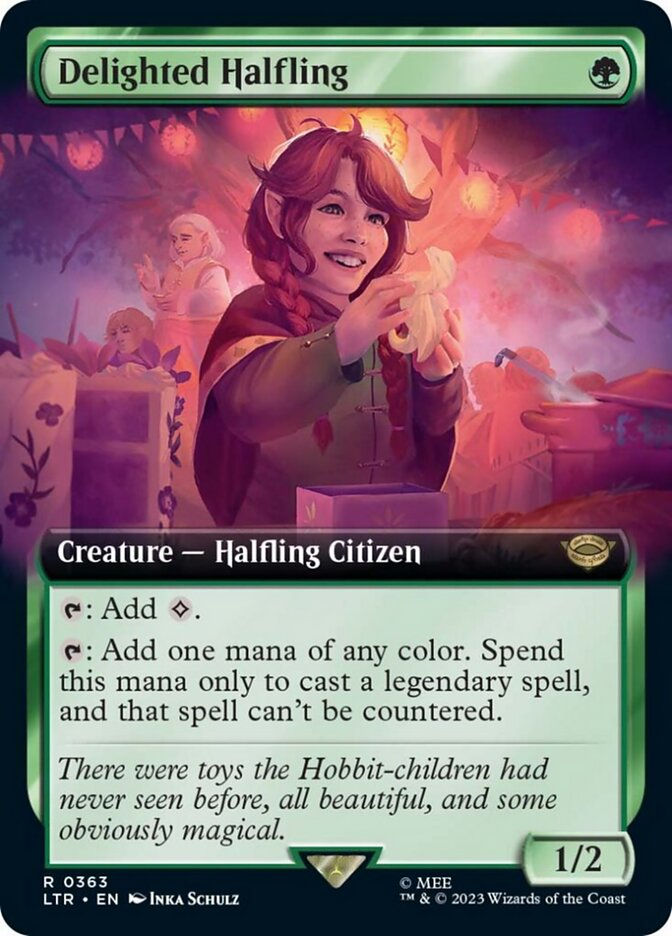 Delighted Halfling (LTR) (363) / Extended Art