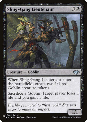 Sling-Gang Lieutenant (PLST) (MH1-108)