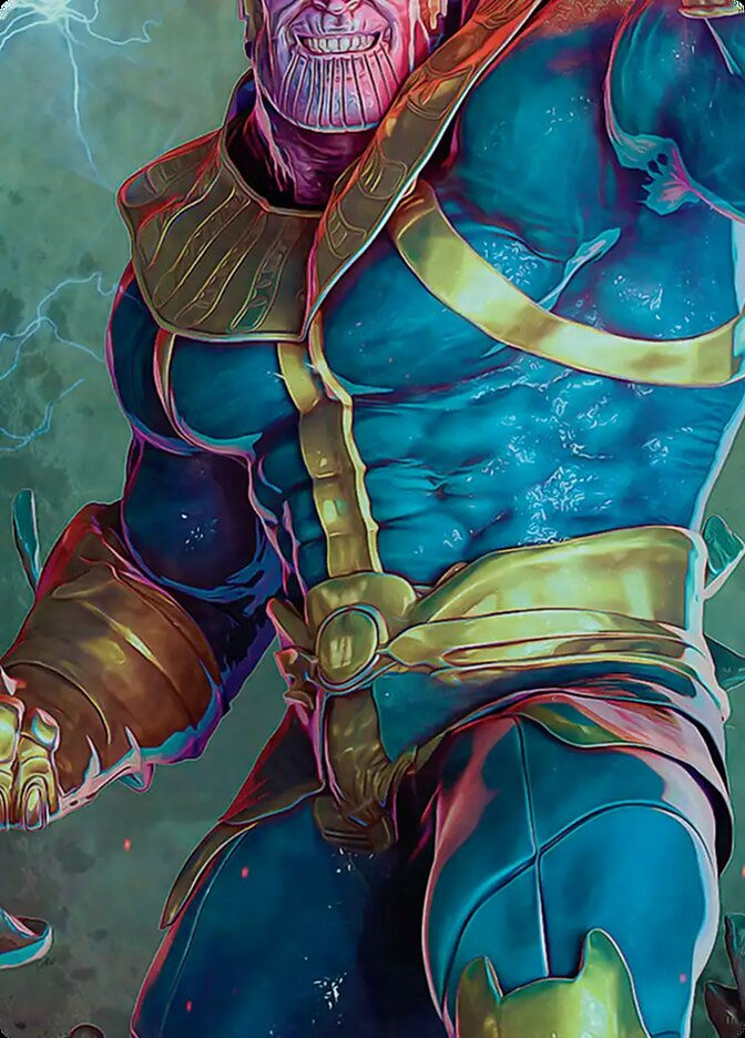 Thanos, the Mad Titan (AMSH) (5c) / Firma Dorada