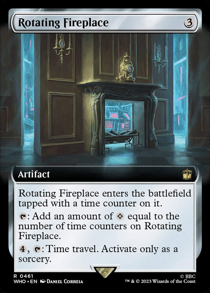 Rotating Fireplace (WHO) (461) / Extended Art