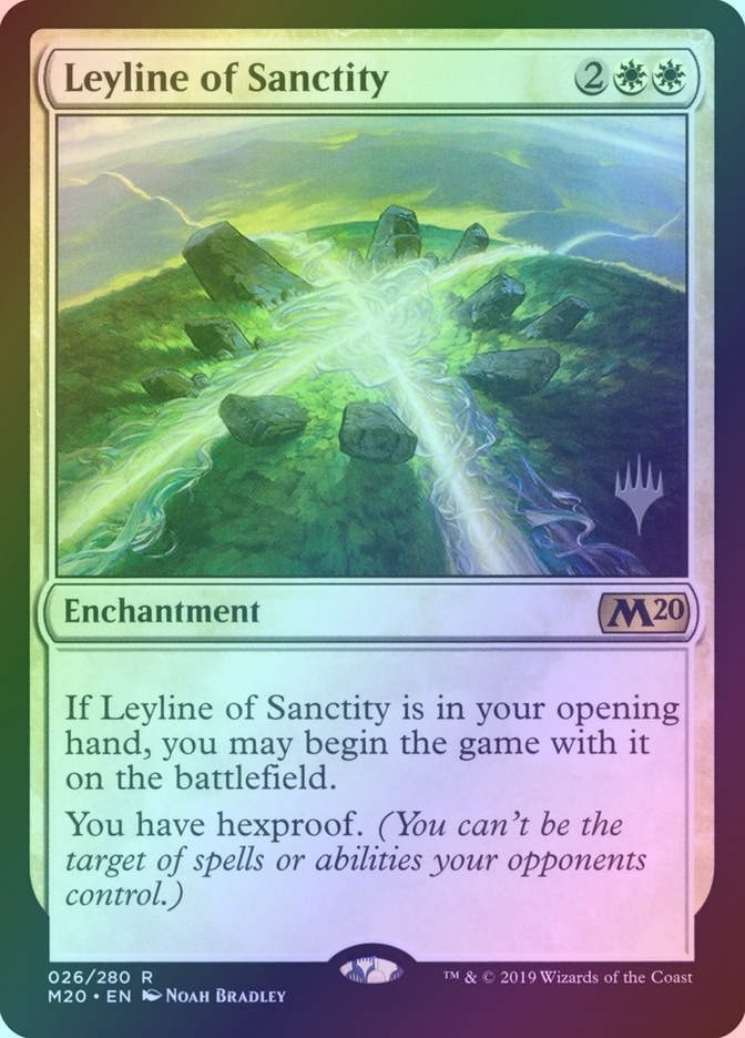 Leyline of Sanctity (PM20) (26p) / Foil