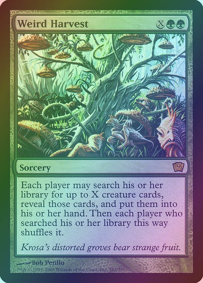 Weird Harvest (9ED) (282★) / Foil