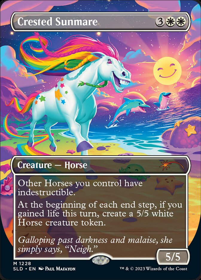 Crested Sunmare (SLD) (1228) / Borderless