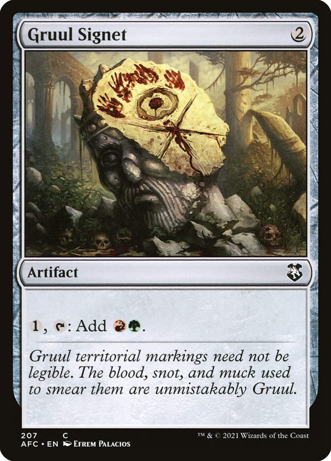 Gruul Signet (AFC) (207)