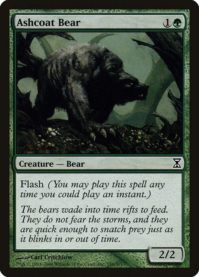 Ashcoat Bear (TSP) (190)