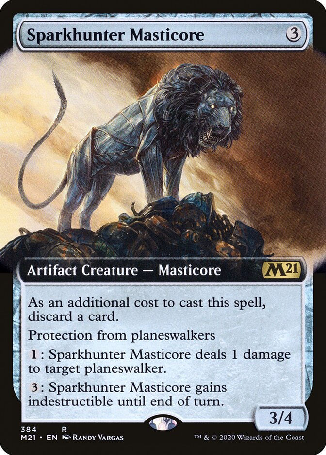Sparkhunter Masticore (M21) (384) / Extended Art