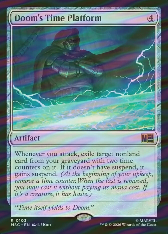 Doom's Time Platform (MSC) (103) / Surge Foil