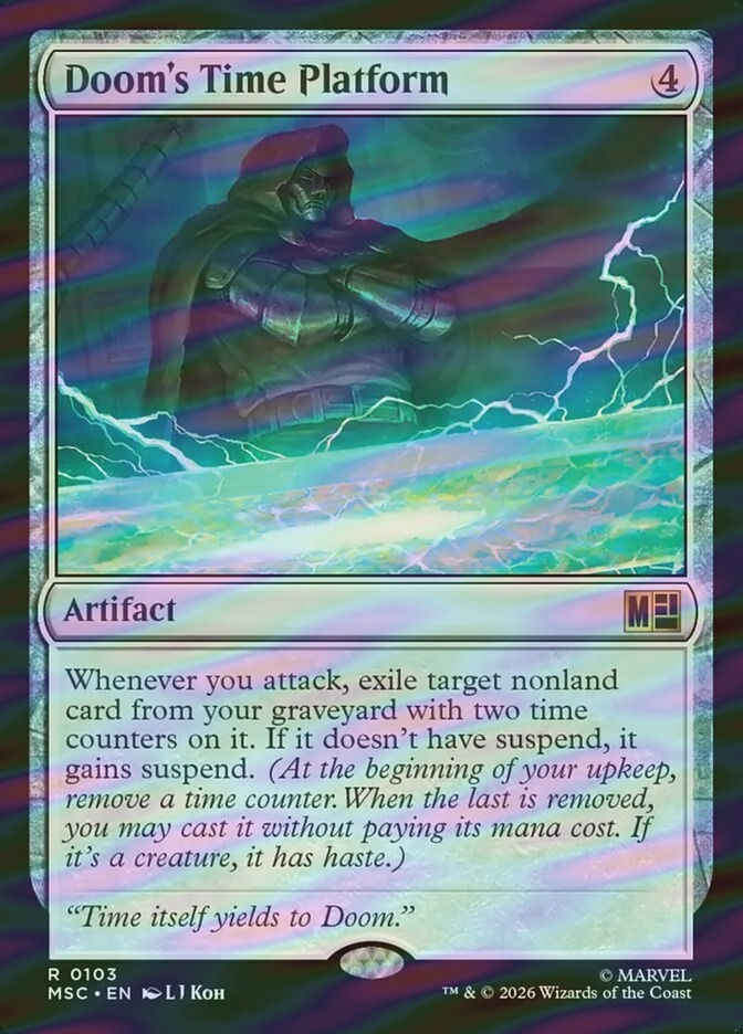 Doom's Time Platform (MSC) (103) / Surge Foil