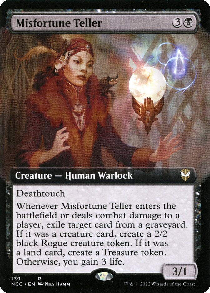 Misfortune Teller (NCC) (139) / Extended Art