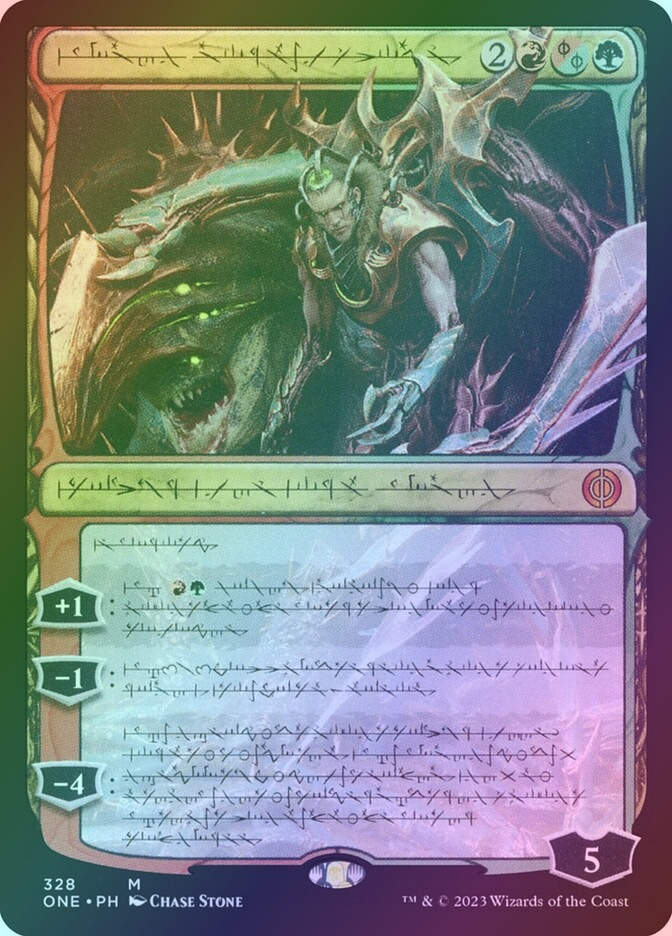 Lukka, Bound to Ruin (ONE) (328) / Showcase / Foil