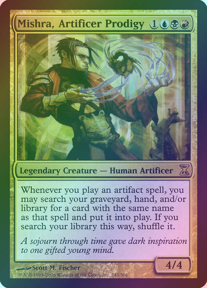 Mishra, Artificer Prodigy (TSP) (243) / Foil