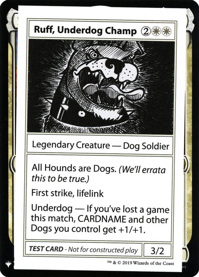 Ruff, Underdog Champ (CMB1) (10)