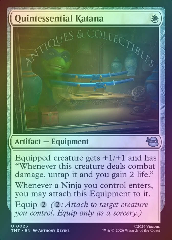 Quintessential Katana (TMT) (23) / Foil