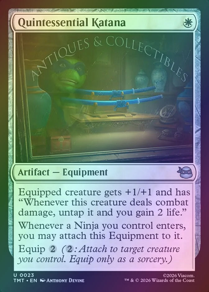 Quintessential Katana (TMT) (23) / Foil