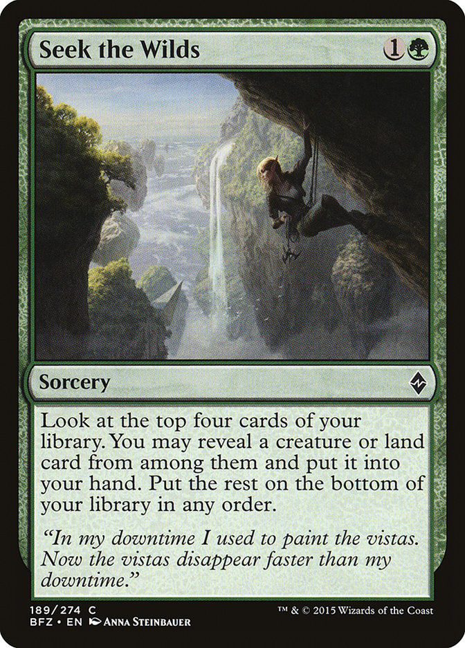 Seek the Wilds (BFZ) (189)