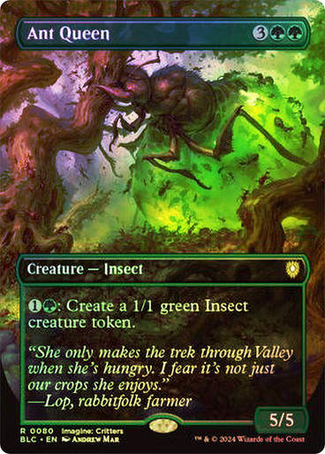 Ant Queen (blc) (80) / Borderless Foil