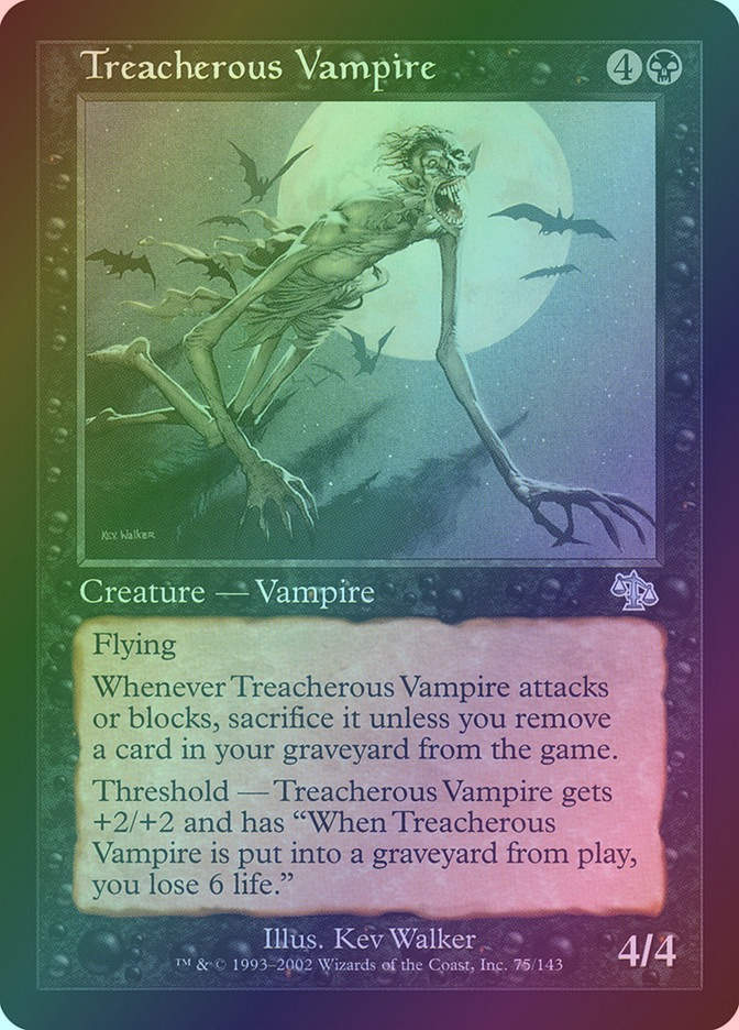 Treacherous Vampire (JUD) (75) / Foil