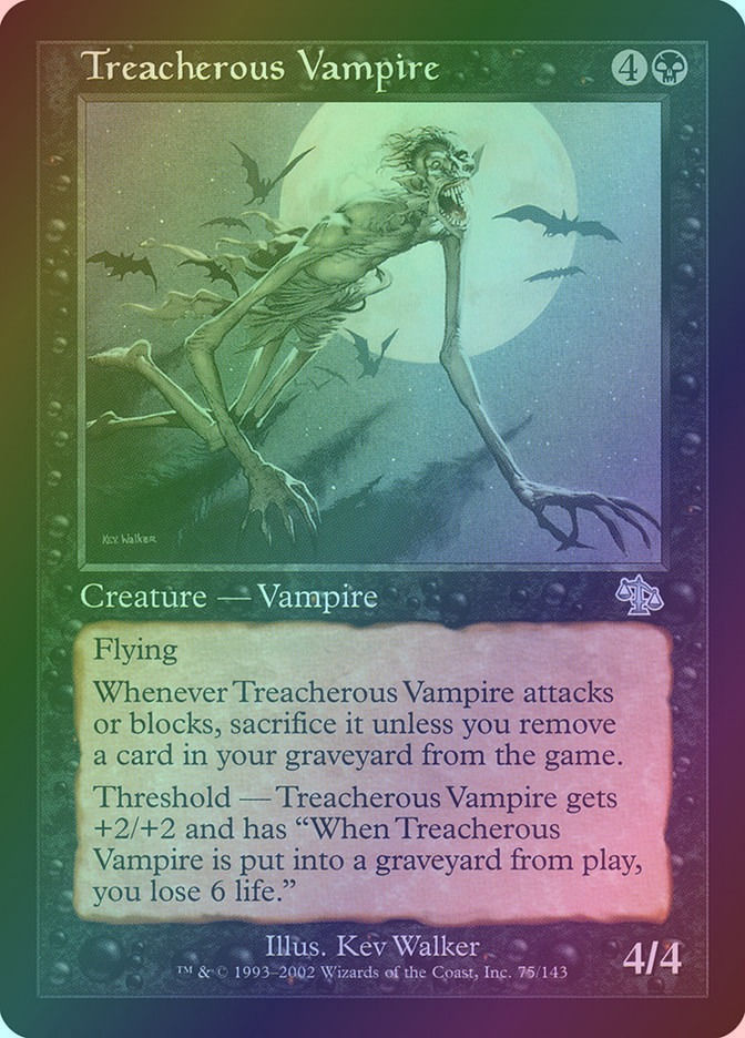 Treacherous Vampire (JUD) (75) / Foil