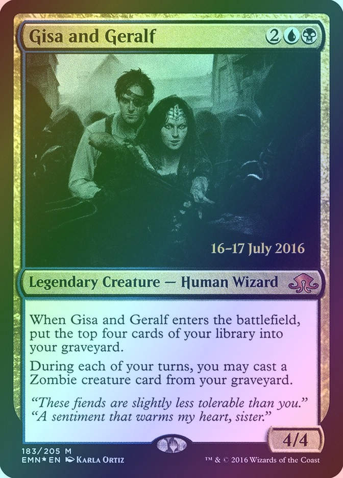 Gisa and Geralf (PEMN) (183s) / Foil