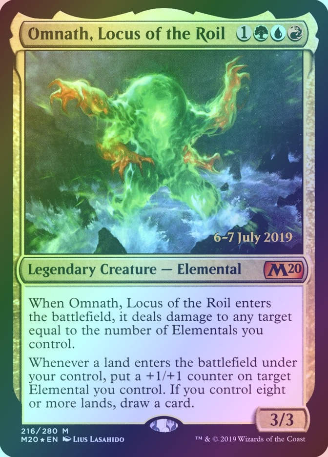 Omnath, Locus of the Roil (PM20) (216s) / Foil