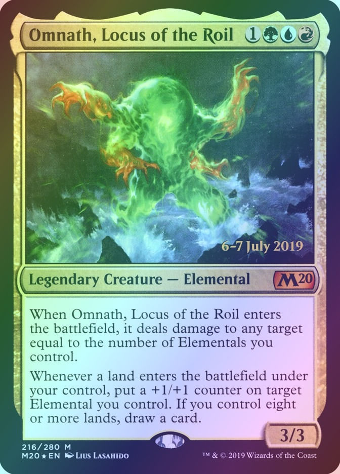 Omnath, Locus of the Roil (PM20) (216s) / Foil