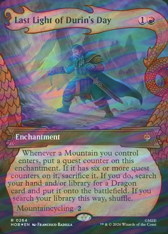Last Light of Durin's Day (HOB) (264) / Surge Foil