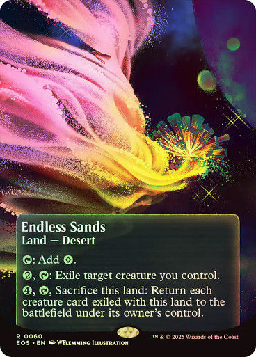 Endless Sands (EOS) (60) / Borderless / Foil