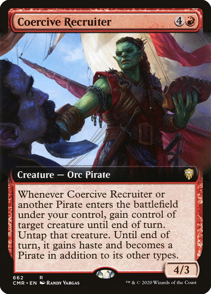 Coercive Recruiter (CMR) (662) / Extended Art
