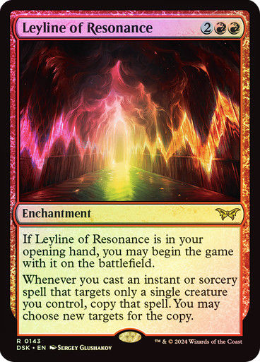 Leyline of Resonance (DSK) (143) / Foil