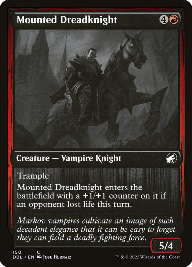 Mounted Dreadknight (DBL) (150)