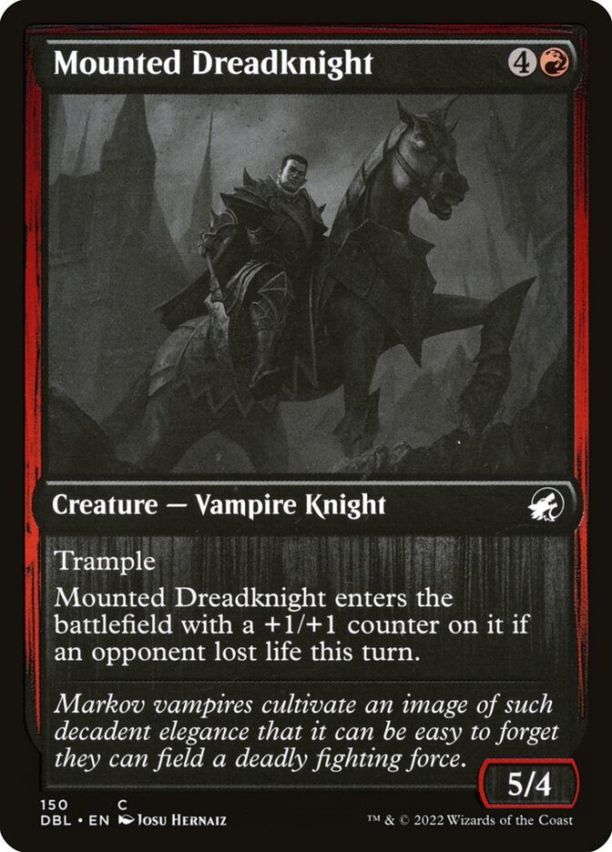 Mounted Dreadknight (DBL) (150)