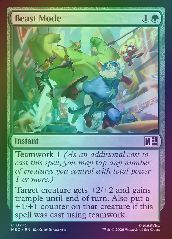 Beast Mode (MSC) (713) / Foil