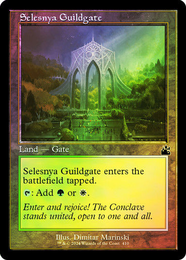 Selesnya Guildgate (rvr) (410) / Retro / Foil