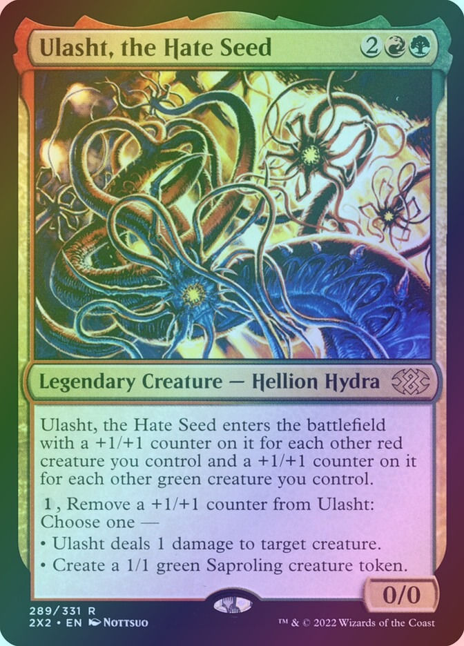 Ulasht, the Hate Seed (2X2) (289) / Foil