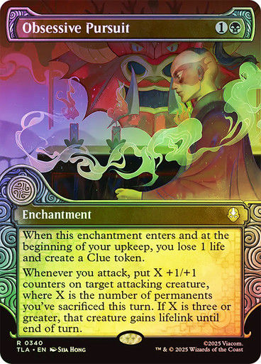 Obsessive Pursuit (TLA) (340) / Showcase / Foil