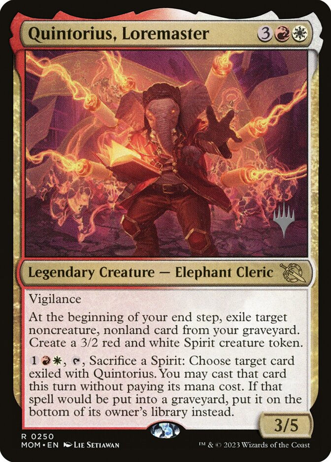 Quintorius, Loremaster (PMOM) (250p)