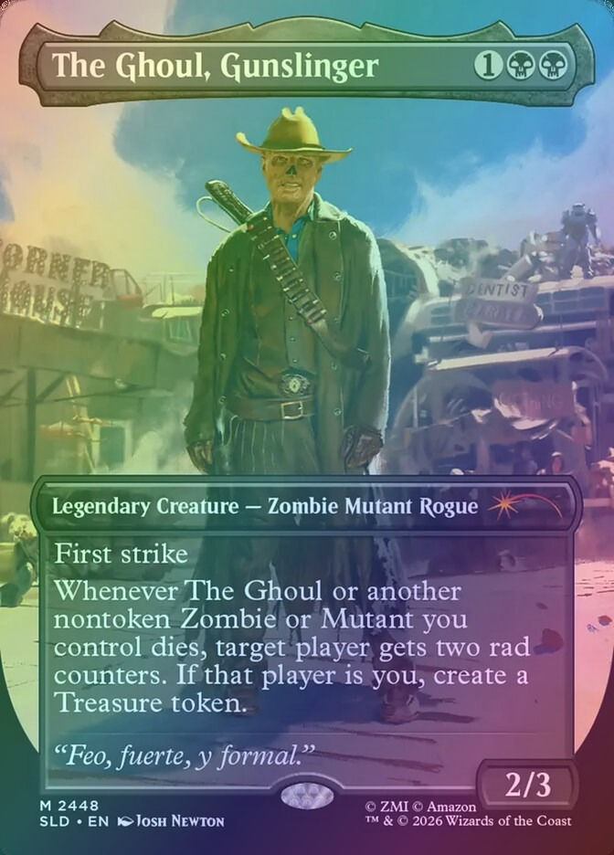 The Ghoul, Gunslinger (SLD) (2448) / Borderless / Foil
