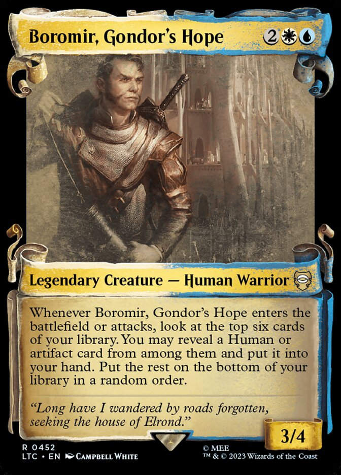 Boromir, Gondor's Hope (LTC) (452) / Showcase
