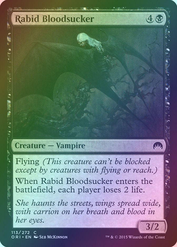 Rabid Bloodsucker (ORI) (113) / Foil