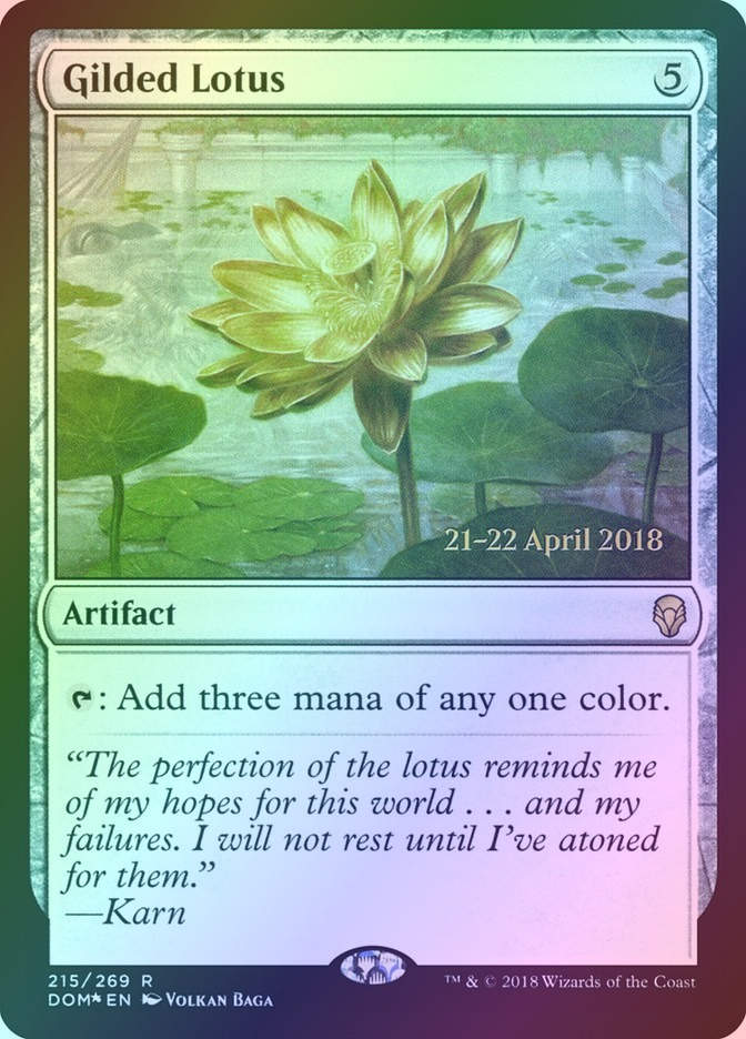 Gilded Lotus (PDOM) (215s) / Foil