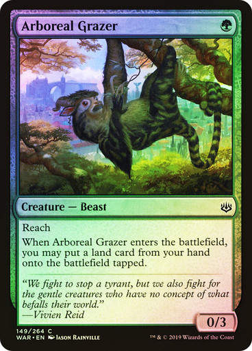 Arboreal Grazer (WAR) (149) / Foil