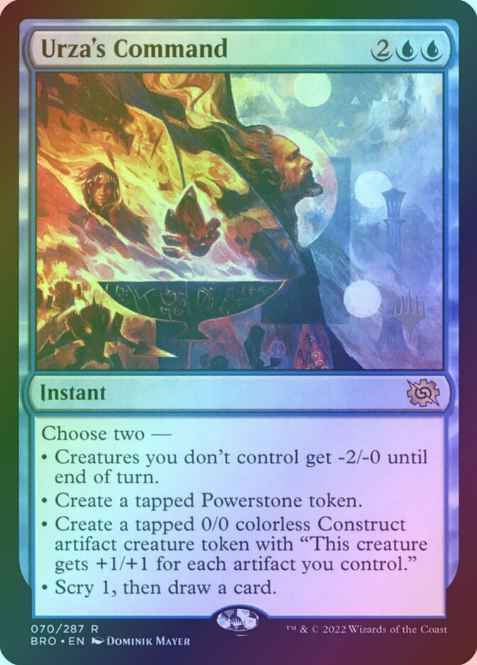 Urza's Command (PBRO) (70p) / Foil