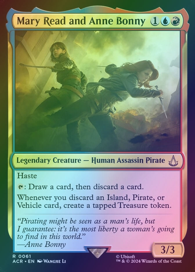 Mary Read and Anne Bonny (ACR) (61) / Foil
