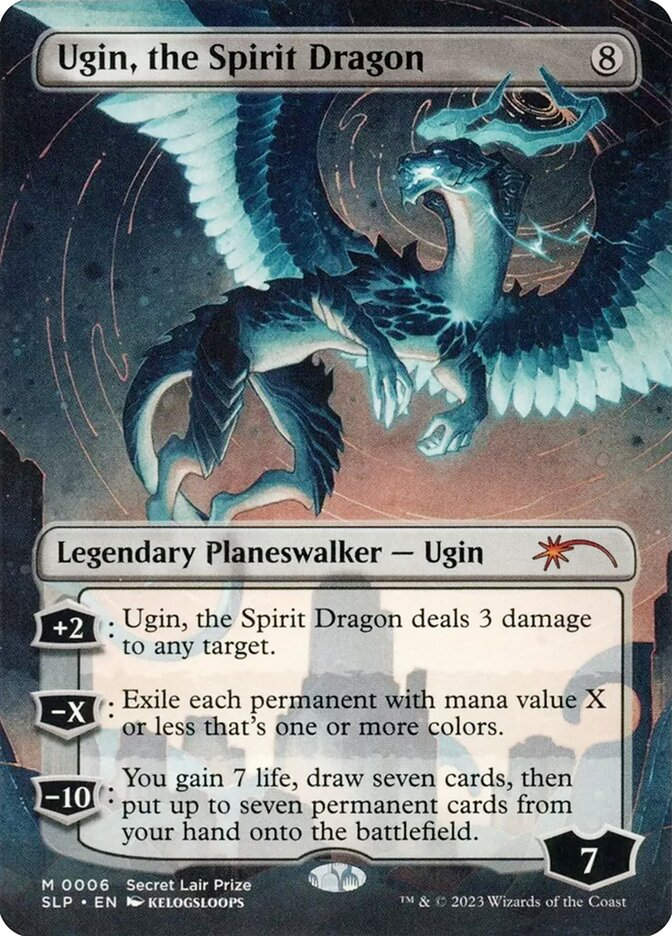 Ugin, the Spirit Dragon (SLP) (6) / Borderless