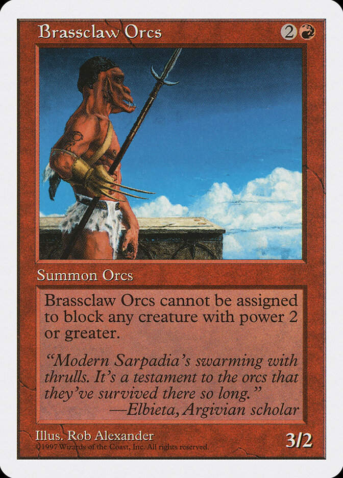 Brassclaw Orcs (5ED) (213)