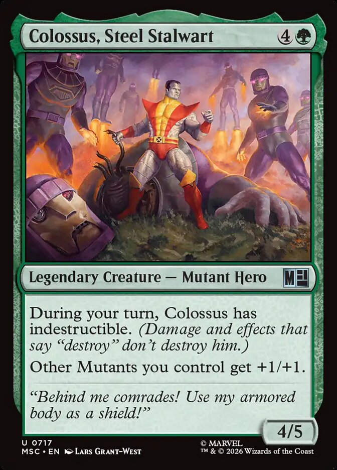 Colossus, Steel Stalwart (MSC) (717)